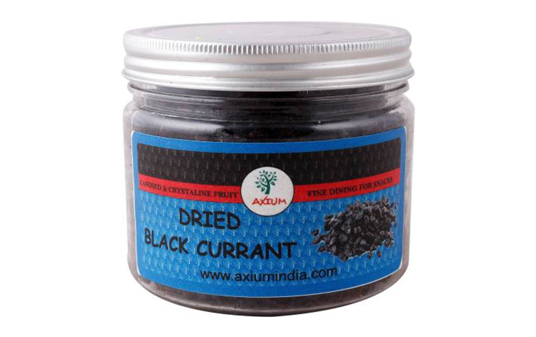 Axium Dried Black Currant    Glass Jar  200 grams